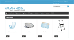 Desktop Screenshot of garapon-medical.com